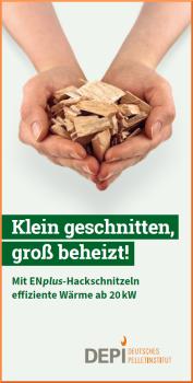Flyer "ENplus-Hackschnitzel" – gewerbliche Menge 50 Stk.