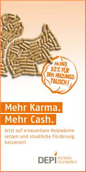 Flyer "Mehr Karma. Mehr Cash" (BEG)